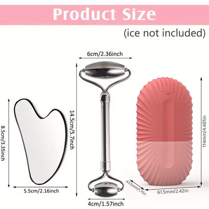 3 in 1 Pack of Ice Roller
